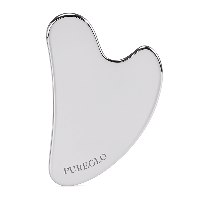 PureGlo™ Pro Sculpt Stainless Steel Gua Sha
