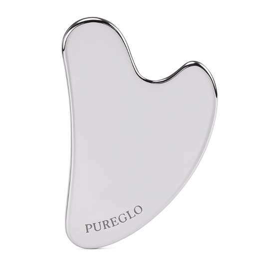PureGlo™ Pro Sculpt Stainless Steel Gua Sha